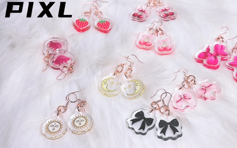 Joyería de acrílico personalizada