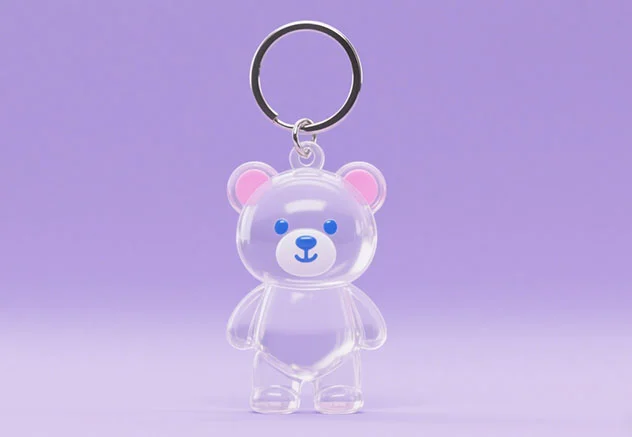 Llavero acrílico: el nuevo favorito en regalos de negocios personalizados